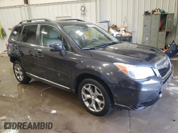 2015 Subaru Forester Touring with VIN JF2SJAWC2FH513632, listed as a Copart auction lot 52518235 with 123,953 mi miles and Non repairable. Bid and sale history available at DreamBid. Image 4.