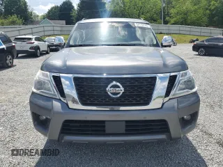 2019 Nissan Armada SL with VIN JN8AY2ND0K9092444, listed as a Copart auction lot 54119145 with 241,844 mi miles and Clean Title. Bid and sale history available at carsss.com. Image 5.