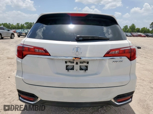 2016 Acura RDX Technology with VIN 5J8TB3H50GL007338, listed as a Copart auction lot 61200745 with 155,012 mi miles and Salvage title. Bid and sale history available at DreamBid. Image 6.