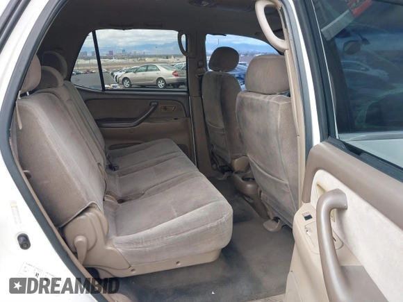 2003 Toyota Sequoia SR5 with VIN 5TDBT44A83S172501, listed as a IAAI auction lot 41794526 with 257,818 mi miles and . Bid and sale history available at DreamBid. Image 8.