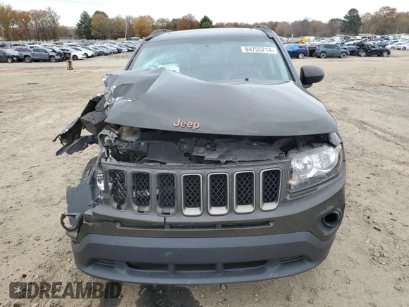2017 Jeep Compass Sport with VIN 1C4NJCBB2HD132541, listed as a Copart auction lot 84755214 with 137,603 mi miles and Salvage Title. Bid and sale history available at carsss.com. Image 5.
