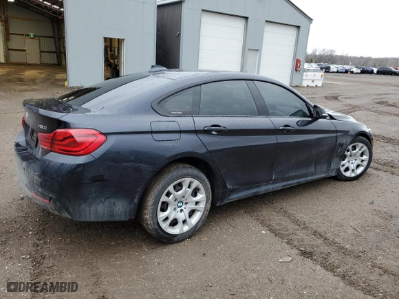 2018 BMW 4 Series 430i xDrive with VIN WBA4J3C57JBL03402, listed as a Copart auction lot 85385204 with 0 mi miles and Salvage Title. Bid and sale history available at carsss.com. Image 3.