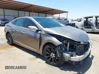 2012 Hyundai Azera with VIN KMHFH4JG1CA153423, listed as a IAAI auction lot 39641025 with 274,171 mi miles. Bid and sale history available at carsss.com. Image 1.
