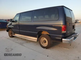 2007 Ford Econoline Passenger XL with VIN 1FBNE31L67DB23312, listed as a Copart auction lot 48683305 with 189,129 mi miles and Salvage Title. Bid and sale history available at carsss.com. Image 2.
