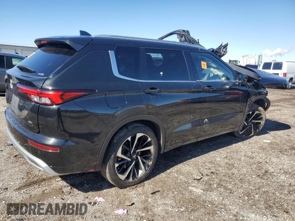 2022 Mitsubishi Outlander SEL z VIN JA4J4VA86NZ007865, wystawiony jako Copart lot #48205825 z przebiegiem Nie podano mil oraz Szkoda całkowita • Salvage title. Historia ofert i sprzedaży dostępna na DreamBid. Obrazek 3.