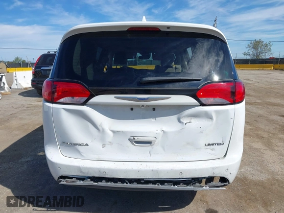 2017 Chrysler Pacifica Limited with VIN 2C4RC1GG6HR659936, listed as a IAAI auction lot 42024887 with 83,705 mi miles and . Bid and sale history available at DreamBid. Image 6.