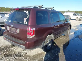 2007 Honda Pilot EX-L with VIN 5FNYF28777B009126, listed as a IAAI auction lot 41721741 with 227,614 mi miles. Bid and sale history available at carsss.com. Image 4.