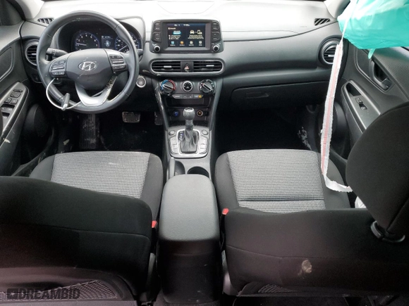 2019 Hyundai Kona SEL with VIN KM8K2CAA7KU352673, listed as a Copart auction lot 46595165 with 64,482 mi miles and Salvage Title. Bid and sale history available at carsss.com. Image 8.