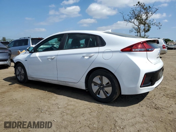 2018 Hyundai Ioniq Blue with VIN KMHC65LCXJU066060, listed as a Copart auction lot 53742275 with 145,721 mi miles and Salvage Title. Bid and sale history available at DreamBid. Image 2.
