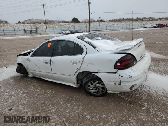2004 Pontiac Grand Am SE with VIN 1G2NE52F74M580789, listed as a Copart auction lot 41447845 with 0 mi miles and Salvage Title. Bid and sale history available at carsss.com. Image 2.