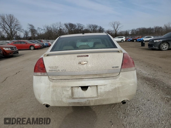 2008 Chevrolet Impala LTZ with VIN 2G1WU583X89176333, listed as a Copart auction lot 43659605 with 298,683 mi miles and Salvage Title. Bid and sale history available at DreamBid. Image 6.