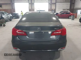 2014 Acura RLX Tech Pkg with VIN JH4KC1F5XEC000262, listed as a IAAI auction lot 42140494 with 193,669 mi miles. Bid and sale history available at carsss.com. Image 16.