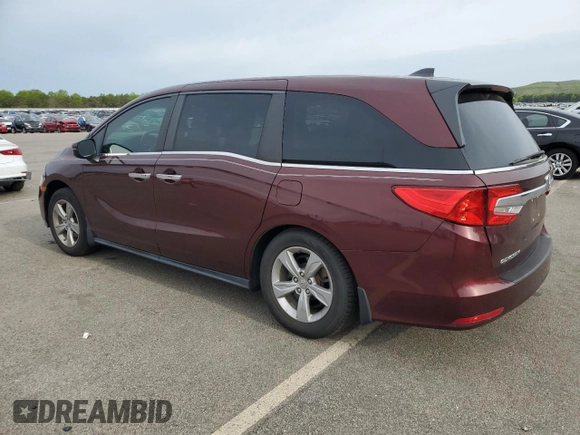 2019 Honda Odyssey EX-L z VIN 5FNRL6H72KB044895, wystawiony jako Copart lot #56573285 z przebiegiem 54 548 mil mil oraz Szkoda całkowita • Salvage title. Historia ofert i sprzedaży dostępna na DreamBid. Obrazek 2.