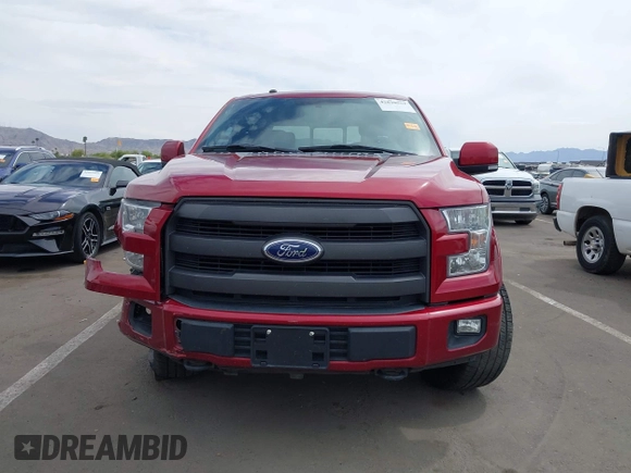 2017 Ford F-150 XL with VIN 1FTEW1EF3HFB61085, listed as a IAAI auction lot 42030502 with 110,016 mi miles and . Bid and sale history available at DreamBid. Image 13.