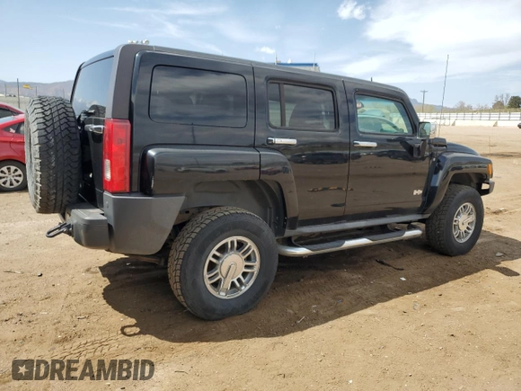 2007 Hummer H3 SUV with VIN 5GTDN13E078251900, listed as a Copart auction lot 52527405 with 172,203 mi miles and Clean Title. Bid and sale history available at carsss.com. Image 3.