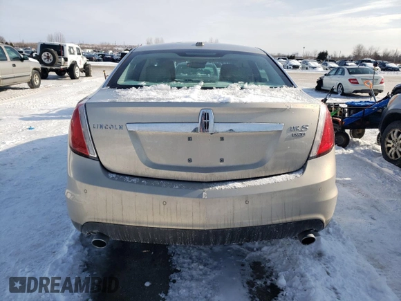 2009 Lincoln MKS with VIN 1LNHM94R99G625422, listed as a Copart auction lot 44603045 with 249,863 mi miles and Salvage Title. Bid and sale history available at carsss.com. Image 6.