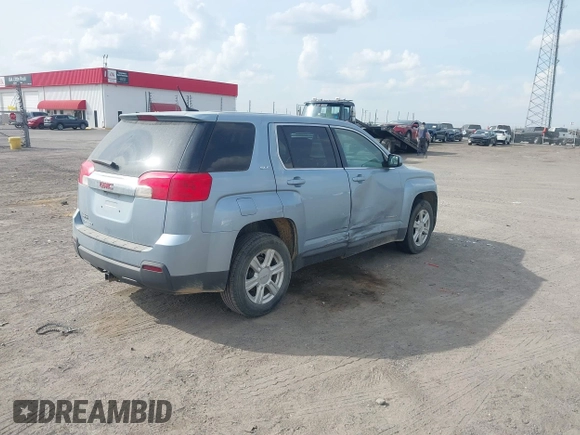 2014 GMC Terrain SLE with VIN 2GKALMEK2E6324082, listed as a IAAI auction lot 41887456 with 164,578 mi miles. Bid and sale history available at carsss.com. Image 4.