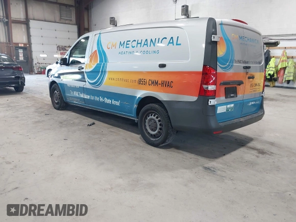 2020 Mercedes-Benz Metris Cargo with VIN W1YV0CEY2L3687678, listed as a IAAI auction lot 42198224 with 35,879 mi miles and . Bid and sale history available at DreamBid. Image 3.
