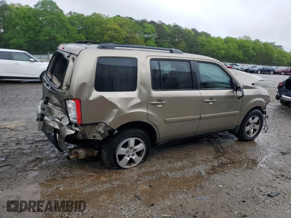 2011 Honda Pilot EX-L with VIN 5FNYF3H70BB048851, listed as a Copart auction lot 51901745 with Not Provided miles and Non Repairable. Bid and sale history available at DreamBid. Image 3.