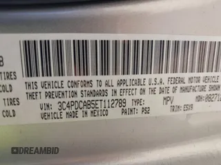 2014 Dodge Journey American Value with VIN 3C4PDCAB5ET112789, listed as a IAAI auction lot 42072546 with 149,094 mi miles and . Bid and sale history available at DreamBid. Image 9.