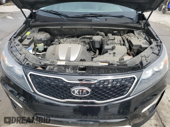 2012 Kia Sorento SX with VIN 5XYKWDA23CG191362, listed as a Copart auction lot 49136805 with 135,734 mi miles and Salvage Title. Bid and sale history available at carsss.com. Image 12.
