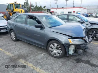2013 Volkswagen Jetta Sedan S with VIN 3VW2K7AJ0DM368021, listed as a IAAI auction lot 41547648 with 155,678 mi miles. Bid and sale history available at carsss.com. Image 1.