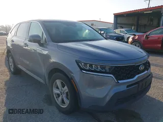 2021 Kia Sorento LX with VIN 5XYRG4LC3MG032683, listed as a IAAI auction lot 42233724 with 110,566 mi miles and . Bid and sale history available at DreamBid. Image 1.