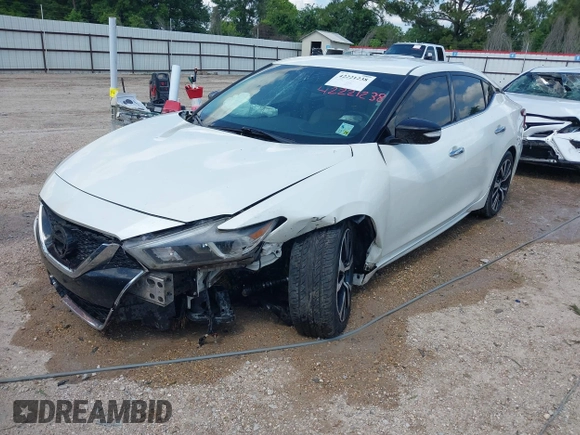 2018 Nissan Maxima SV z VIN 1N4AA6AP0JC380088, wystawiony jako IAAI lot #42221238 z przebiegiem 212 634 mil mil oraz . Historia ofert i sprzedaży dostępna na DreamBid. Obrazek 2.