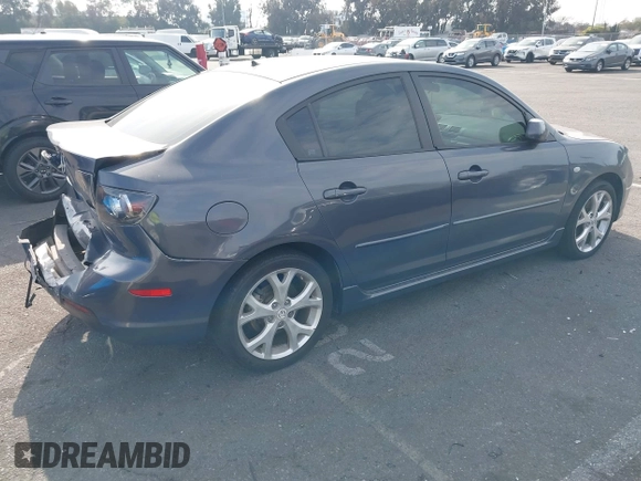 2007 Mazda 3 S Touring with VIN JM1BK324771626363, listed as a IAAI auction lot 41487684 with 220,889 mi miles and . Bid and sale history available at DreamBid. Image 4.