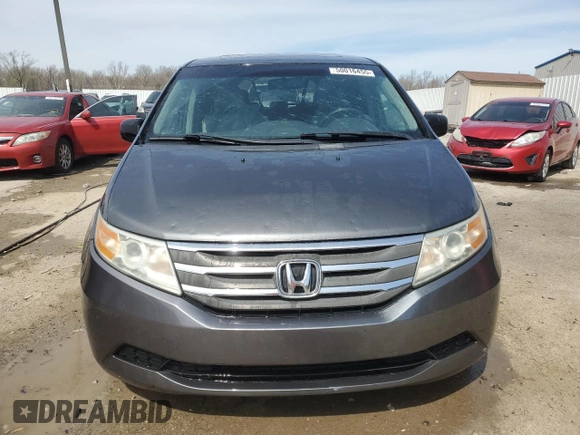 2012 Honda Odyssey EX-L with VIN 5FNRL5H61CB067331, listed as a Copart auction lot 50016455 with 156,020 mi miles and Non Repairable. Bid and sale history available at DreamBid. Image 5.