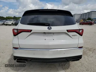 2023 Acura MDX w/Technology Package with VIN 5J8YD9H49PL005534, listed as a Copart auction lot 72994894 with 14,950 mi miles and Salvage Title. Bid and sale history available at carsss.com. Image 6.