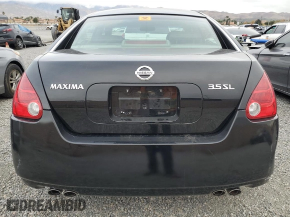 2004 Nissan Maxima SL with VIN 1N4BA41E24C924280, listed as a Copart auction lot 81564284 with 30,679 mi miles and Salvage Title. Bid and sale history available at DreamBid. Image 6.