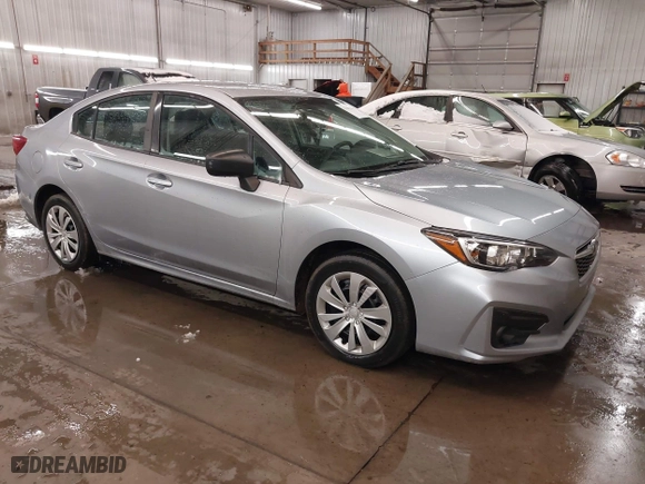 2019 Subaru Impreza with VIN 4S3GKAB63K3600089, listed as a IAAI auction lot 41849888 with 48,397 mi miles. Bid and sale history available at carsss.com. Image 1.