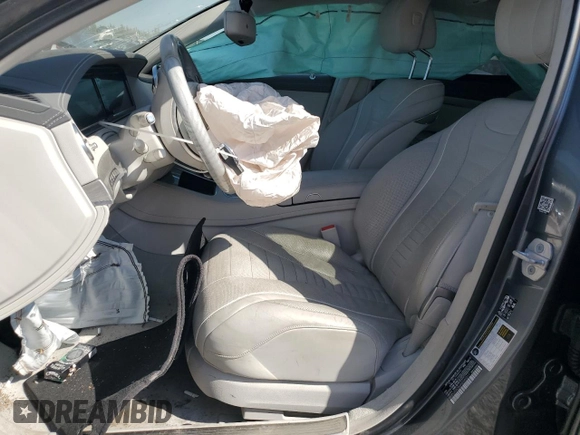 2017 Mercedes-Benz S 550 with VIN WDDUG8CB6HA340211, listed as a Copart auction lot 48356115 with Not Provided miles and Salvage Title. Bid and sale history available at carsss.com. Image 7.
