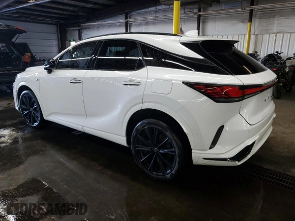 2023 Lexus RX with VIN 2T2BCMEA6PC001027, listed as a Copart auction lot 71285903 with 9,956 mi miles. Bid and sale history available at carsss.com. Image 2.