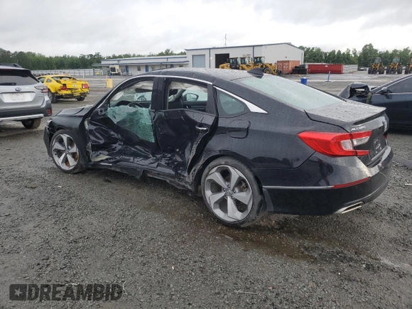 2019 Honda Accord Touring with VIN 1HGCV2F93KA017745, listed as a Copart auction lot 59694165 with Not provided miles and Salvage title. Bid and sale history available at DreamBid. Image 2.