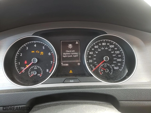 2015 Volkswagen Golf Launch Edition with VIN 3VW817AU7FM024891, listed as a Copart auction lot 50332705 with NaN miles and Salvage Title. Bid and sale history available at carsss.com. Image 9.