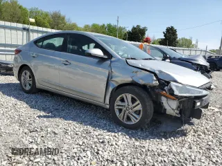 2020 Hyundai Elantra SEL with VIN 5NPD84LF2LH548509, listed as a Copart auction lot 52651315 with 110,464 mi miles and Salvage Title. Bid and sale history available at carsss.com. Image 4.