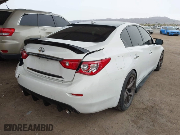 2015 Infiniti Q50 Premium с VIN JN1BV7APXFM352439, выставлен на аукционе IAAI как лот 41585855 с пробегом 78 245 миль миль и . История ставок и продаж доступна на DreamBid. Изображение 4.