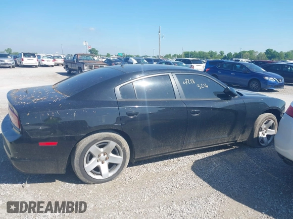 2014 Dodge Charger Police with VIN 2C3CDXAT9EH261962, listed as a IAAI auction lot 42183216 with 166,916 mi miles and . Bid and sale history available at carsss.com. Image 13.