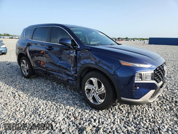 2021 Hyundai Santa Fe SE with VIN 5NMS14AJ0MH364140, listed as a Copart auction lot 59437125 with 47,489 mi miles and Non repairable. Bid and sale history available at DreamBid. Image 4.