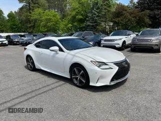 2017 Lexus RC 200t z VIN JTHHA5BC9H5005375, wystawiony jako Copart lot #58982805 z przebiegiem 131 762 mil mil oraz Czysty tytuł • Clean title. Historia ofert i sprzedaży dostępna na DreamBid. Obrazek 1.