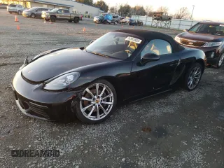 2017 Porsche 718 Boxster z VIN WP0CA2A88HS221047, wystawiony jako Copart lot #82905803 z przebiegiem 60 186 mil mil oraz . Historia ofert i sprzedaży dostępna na DreamBid. Obrazek 1.