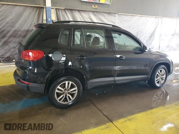 2016 Volkswagen Tiguan S with VIN WVGAV7AX8GW584211, listed as a Copart auction lot 57489065 with 140,420 mi miles and Clean title. Bid and sale history available at DreamBid. Image 3.