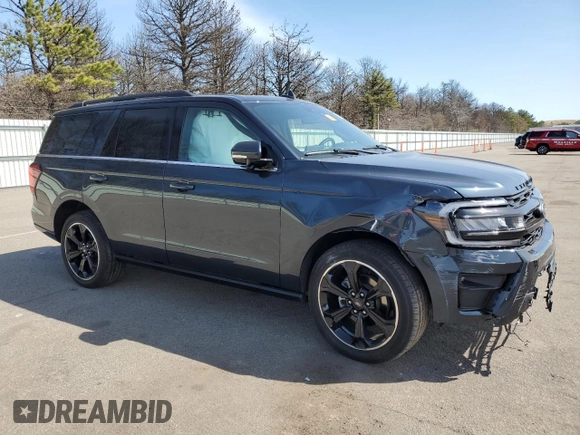 2023 Ford Expedition Limited с VIN 1FMJU2A84PEA36453, выставлен на аукционе Copart как лот 53535985 с пробегом 24 441 миль миль и Списание • Salvage title. История ставок и продаж доступна на DreamBid. Изображение 4.