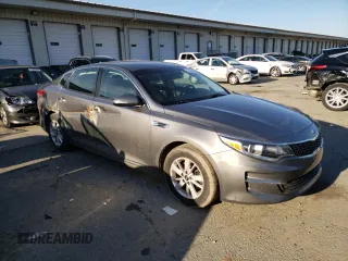 2018 Kia Optima LX z VIN 5XXGT4L38JG212129, wystawiony jako Copart lot #44492865 z przebiegiem 148 415 mil mil oraz Szkoda całkowita • Salvage title. Historia ofert i sprzedaży dostępna na DreamBid. Obrazek 4.
