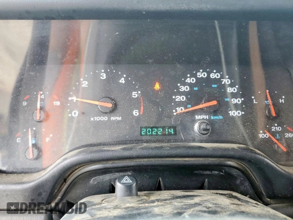 2004 Jeep Wrangler X z VIN 1J4FA39S34P702186, wystawiony jako Copart lot #59561675 z przebiegiem 202 214 mil mil oraz Szkoda całkowita • Salvage title. Historia ofert i sprzedaży dostępna na DreamBid. Obrazek 9.