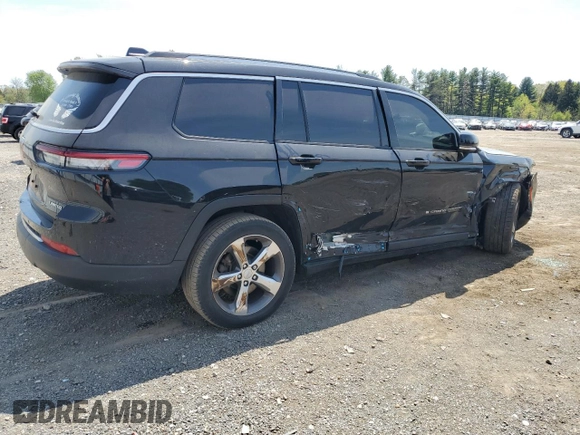 2021 Jeep Grand Cherokee Limited with VIN 1C4RJKBG3M8128492, listed as a Copart auction lot 54793015 with 91,116 mi miles and Salvage title. Bid and sale history available at DreamBid. Image 3.