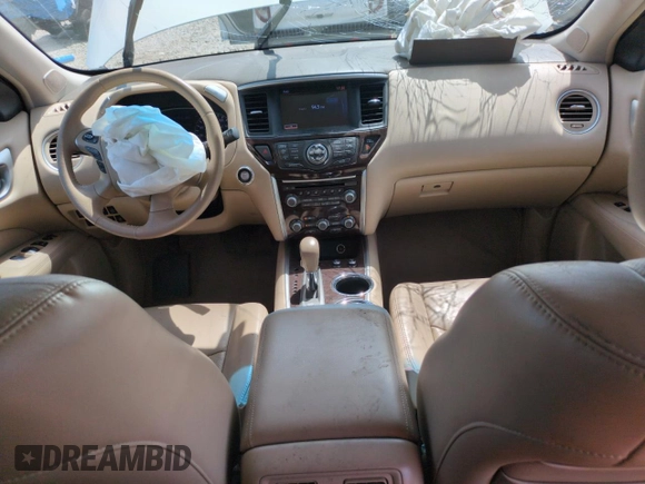 2013 Nissan Pathfinder SL with VIN 5N1AR2MMXDC622141, listed as a Copart auction lot 58653305 with 91,331 mi miles and Salvage title. Bid and sale history available at DreamBid. Image 8.