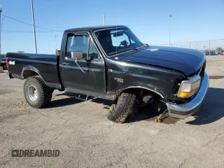 1996 Ford F-150 with VIN 1FTEF14N8TLB78600, listed as a Copart auction lot 74796314 with Not provided miles and Salvage title. Bid and sale history available at DreamBid. Image 4.